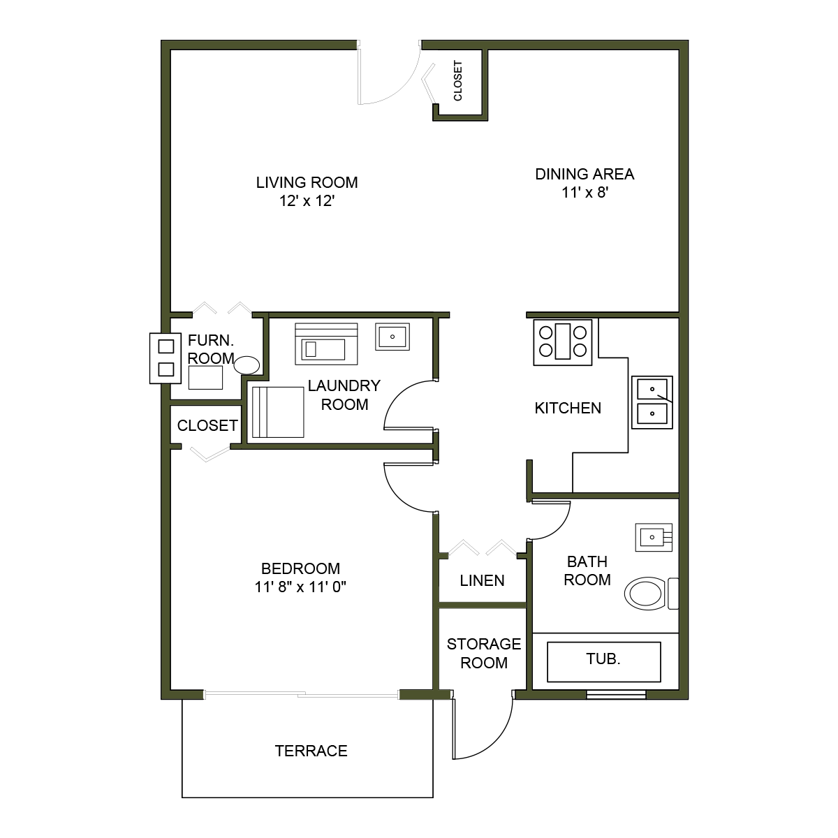 One Bedroom One Bedroom